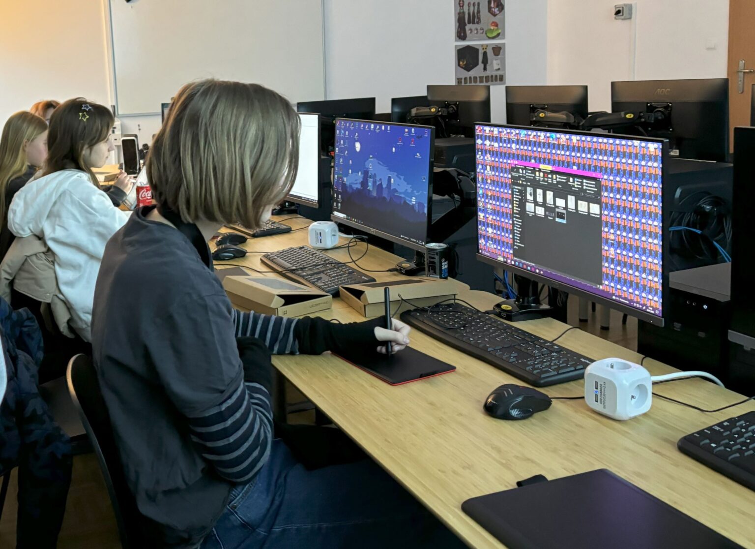 Concept art - digital painting w sowa-edu