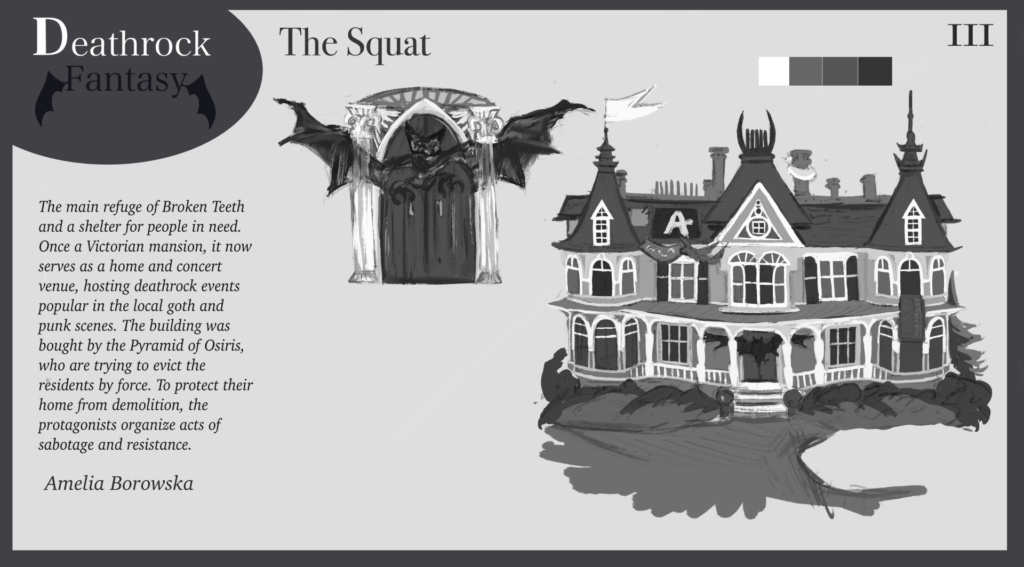 Concept art - zajęcia w pracowni komputerowej sowa-edu