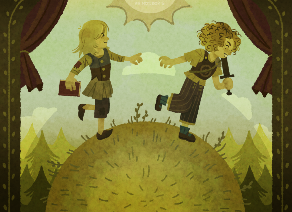 Concept art - zajęcia w pracowni komputerowej sowa-edu