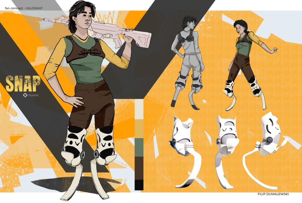 Projektowanie postaci podczas zajęć Concept artu w sowa-edu