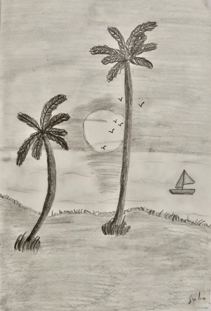 rysunek wykonany przez Julie 11lat