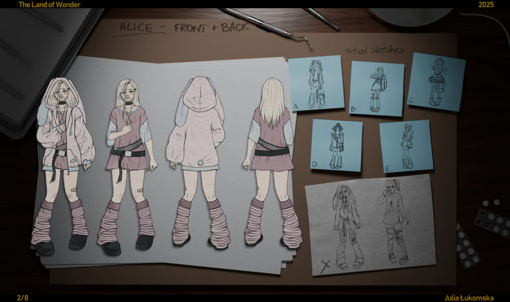 Zajęcia projektowania postaci i przedmiotów - concept art w sowa-edu