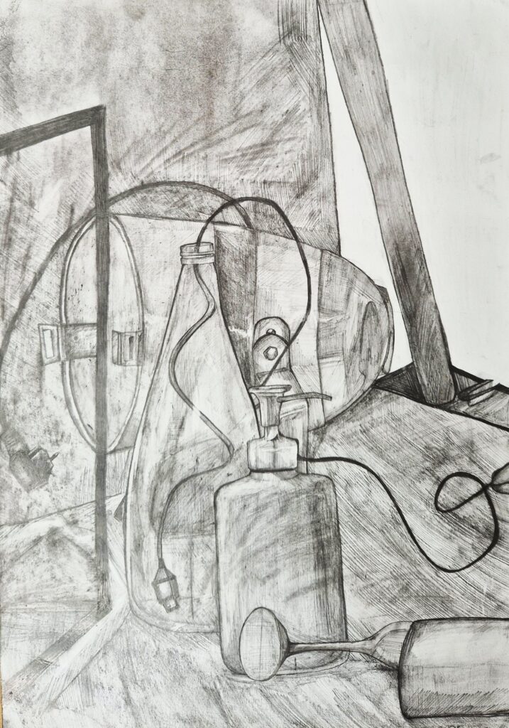 Zajęcia rysunku i malarstwa dla młodziezy w pracowni sowa-edu