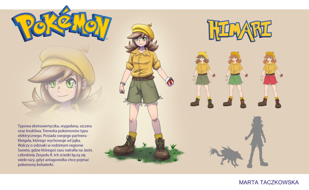 Projektowanie postaci podczas zajęć Concept artu w sowa-edu