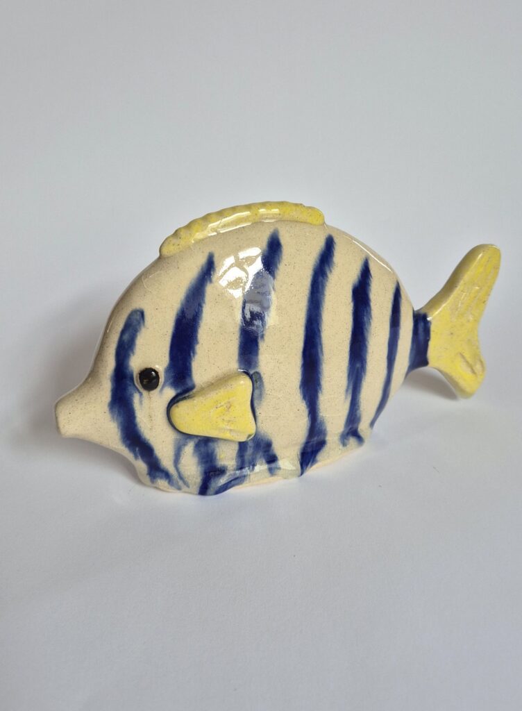 Ceramika wykonana na zajęciach ceramiki w sowa-edu