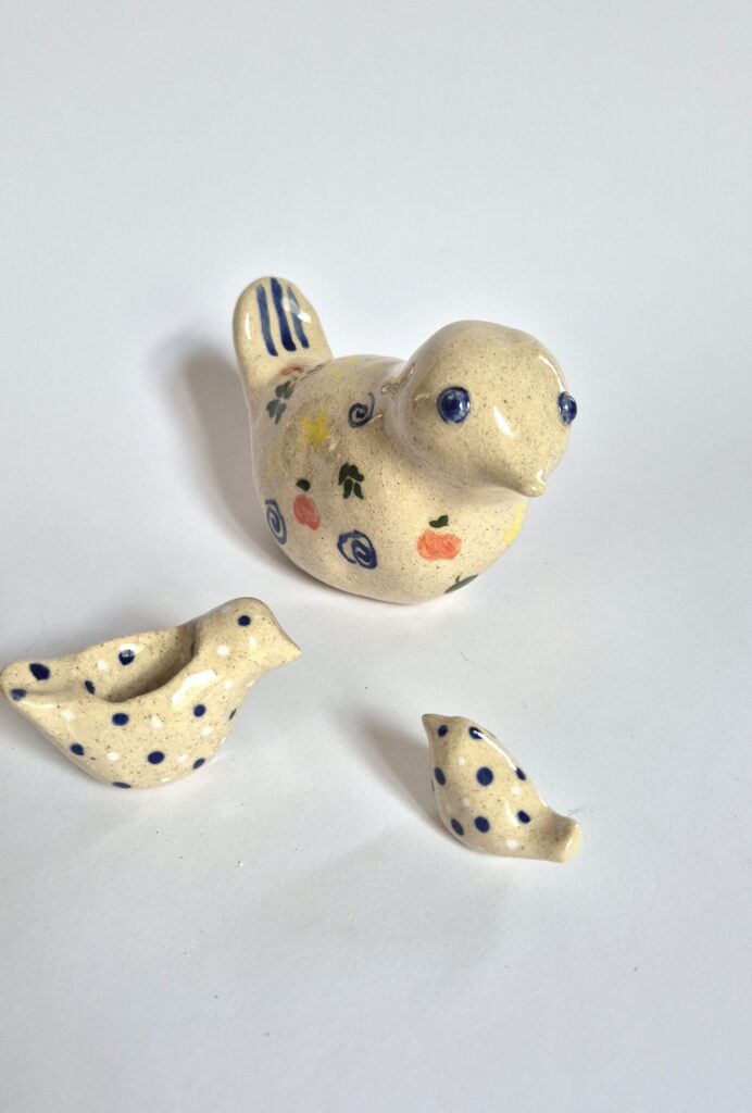 Ceramika wykonana na zajęciach ceramiki w sowa-edu