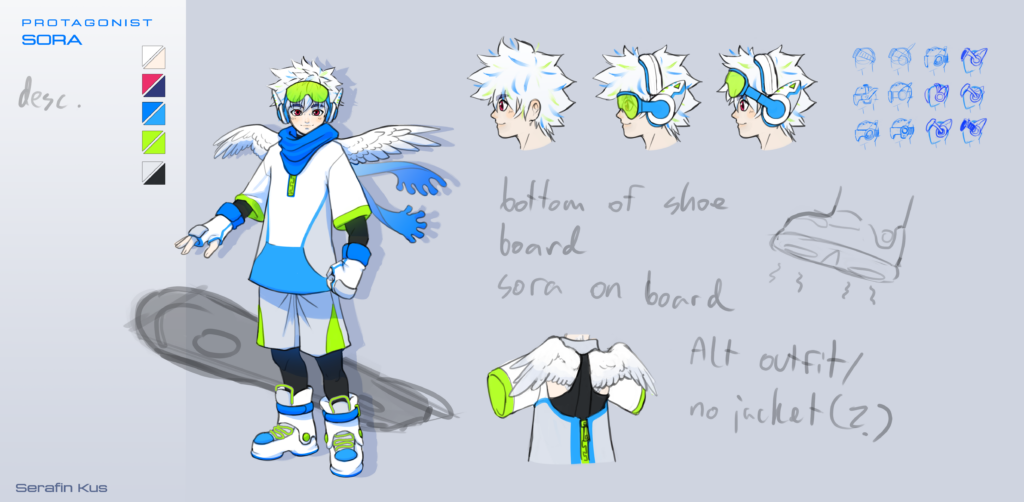 Projektowanie postaci i przedmiotów - Concept artu