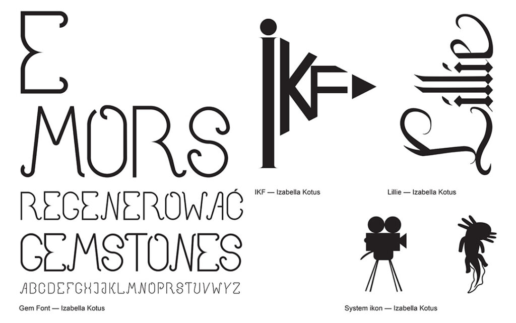 Zajęcia Typografii - Grafika projektowa w sowa-edu