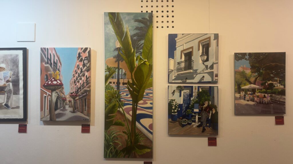 Wystawa i wernisaż w Alikante w Hiszpanii grupy artystów z sowaEdu