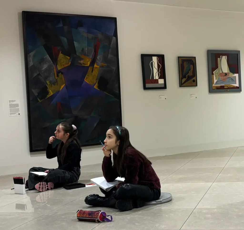 Zajęcia rysunku w Muzeum Narodowym w Poznaniu