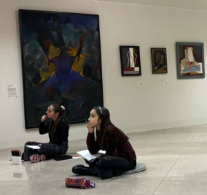 Zajęcia rysunku w Muzeum Narodowym w Poznaniu